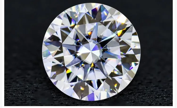 Xingyue Gemston Factory Price Wholesale Gra Certified White Vvs D Ef Gh Colored Black Pink Blue Loose Stone Diamond Moissanite