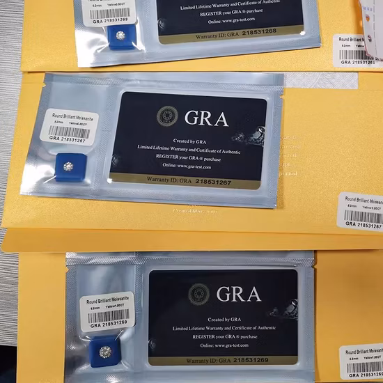 Melee Size Vvs Moissanite Diamond Fancy Cut Round Brilliant Cut Real Def Color Synthetic Loose Moissanite for Making Jewelry