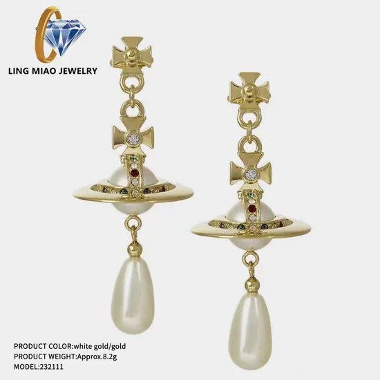 New Chinese Wholesalers Charm Fine Jewelry Custom Copper Inlaid Zirconia Three