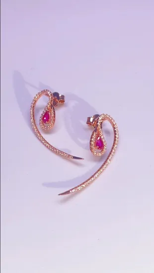 2023 New Design Fashion Jewelry S925 Sterling Silver 14K Gold Plated Geometric Ruby Peridot Gemstone Rings for Women Gift